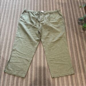 Liz Claiborne Women's Olive Green Pants